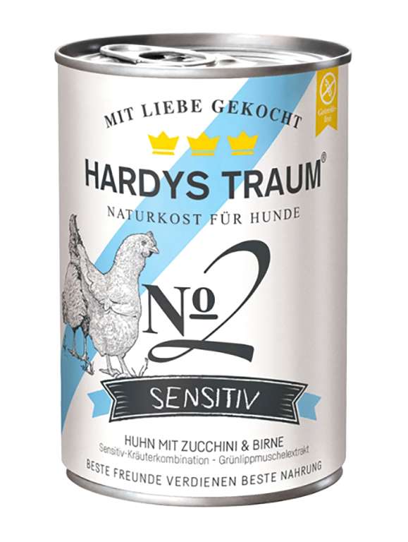 HARDYS TRAUM SENSITIV No. 2 Huhn mit Zucchini &amp; Birne